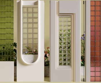 Modern Glass Screen Partition-ID:395968914