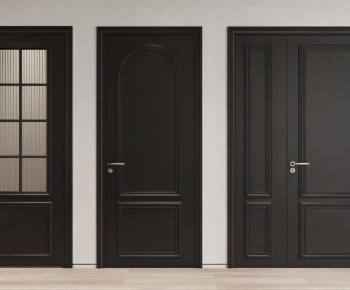 French Style Single Door-ID:647165065