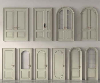 French Style Double Door-ID:454273941