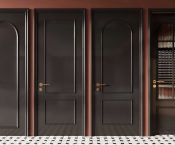 French Style Single Door-ID:836983921