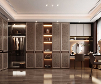 New Chinese Style Clothes Storage Area-ID:953768979