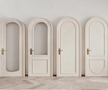 French Style Single Door-ID:356765037