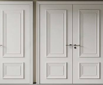 Simple European Style Single Door-ID:884088992