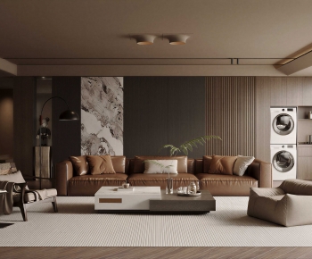 Modern A Living Room-ID:485657931