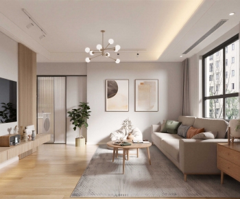 Nordic Style A Living Room-ID:532943014