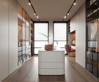 Modern Clothes Storage Area-ID:926153903