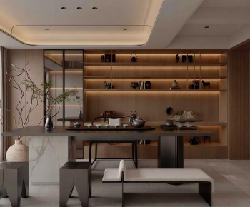 New Chinese Style Tea House-ID:323780064