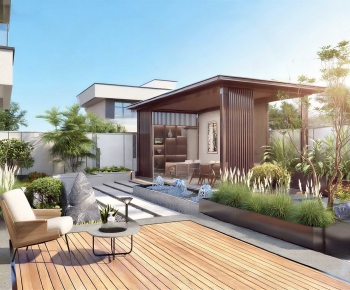 New Chinese Style Courtyard/landscape-ID:685643914