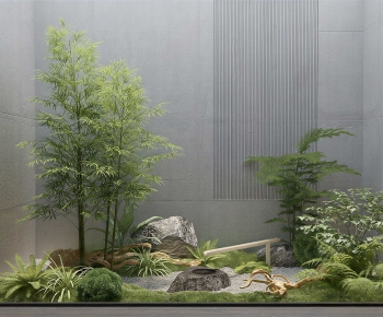 Japanese Style Plant Landscaping-ID:137650978
