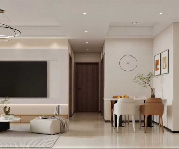 Modern A Living Room-ID:645874981