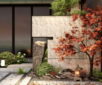 New Chinese Style Landscape Wall-ID:266541009