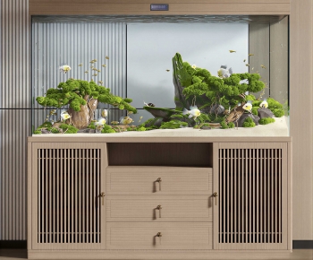 New Chinese Style Fish Tank-ID:627718939