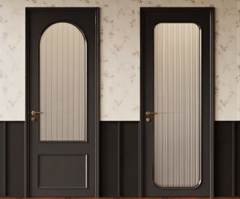 French Style Single Door-ID:516027933