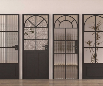 French Style Single Door-ID:859793904