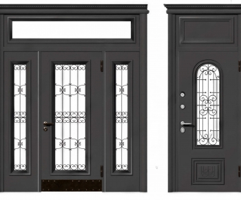 French Style Single Door-ID:981853966