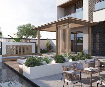 Modern Courtyard/landscape-ID:432693966