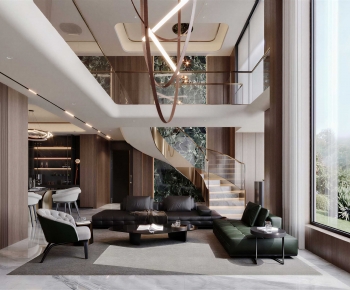 Modern A Living Room-ID:725038056