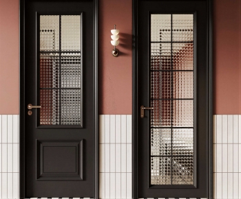French Style Single Door-ID:181574119