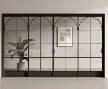 French Style Sliding Door-ID:614013919
