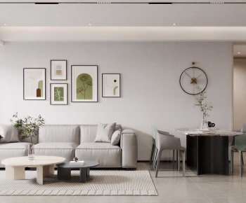 Modern A Living Room-ID:863645086