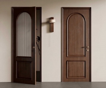 French Style Single Door-ID:620503907