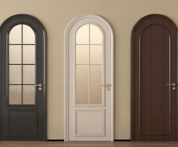 French Style Single Door-ID:423935899