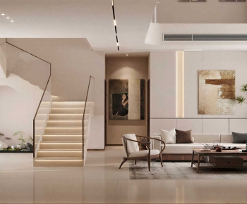 Wabi-sabi Style A Living Room-ID:632087956