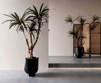 Modern Ground Green Plant Potted Plants-ID:967587952