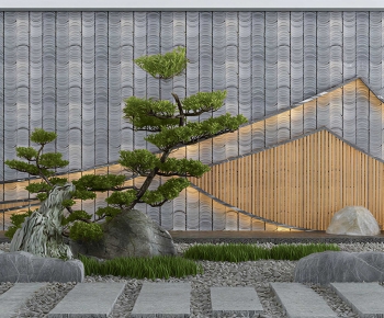New Chinese Style Rockery Waterscape-ID:323878058