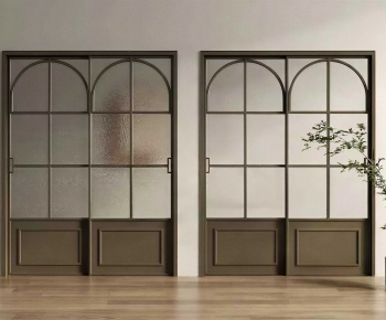 French Style Sliding Door-ID:619480656