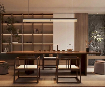 New Chinese Style Tea House-ID:214895013