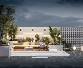 Modern Courtyard/landscape-ID:478930533