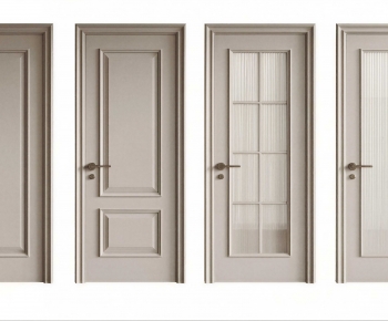 French Style Single Door-ID:735250952