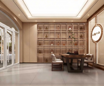 New Chinese Style Smoke Hotel-ID:723982107