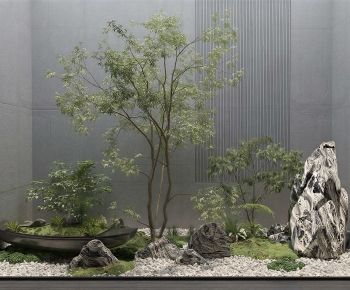 New Chinese Style Plant Landscaping-ID:930418972