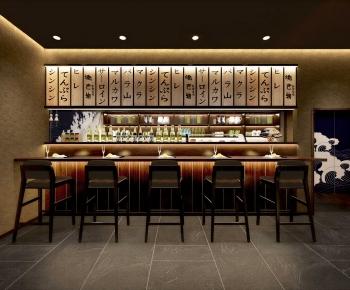 Japanese Style Japanese And Korean Cuisine-ID:132335904