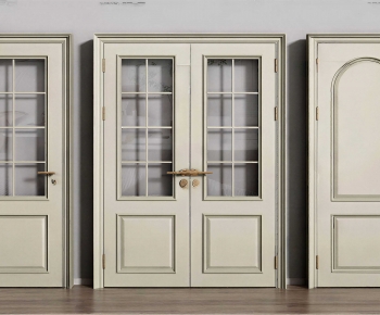 French Style Single Door-ID:217530722