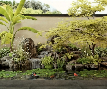 New Chinese Style Courtyard/landscape-ID:985826973