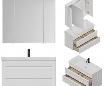 Modern Bathroom Cabinet-ID:952270017