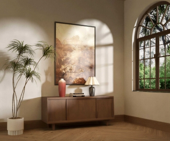 Modern Entrance Cabinet-ID:455617907