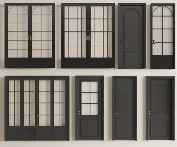 French Style Double Door-ID:834304097