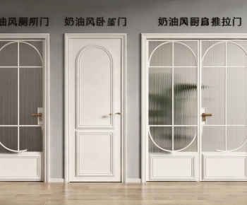 French Style Single Door-ID:763292075