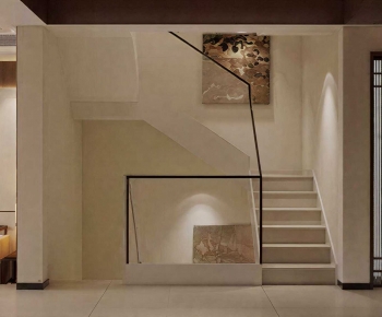 New Chinese Style A Living Room-ID:925911906