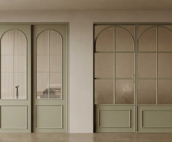 French Style Sliding Door-ID:683305987