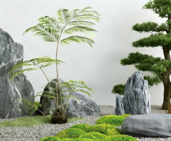 New Chinese Style Rockery Waterscape-ID:234237911