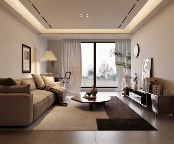 Modern A Living Room-ID:378276113