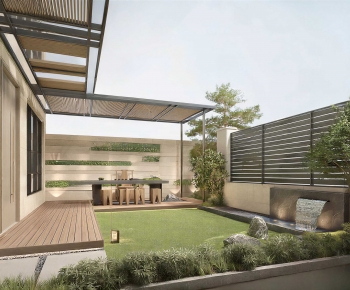 Modern Courtyard/landscape-ID:982748037