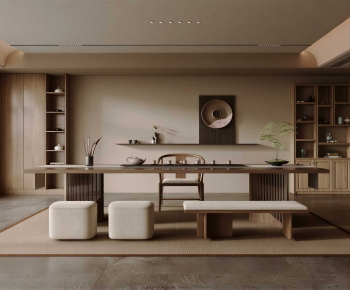 New Chinese Style Tea House-ID:718518023