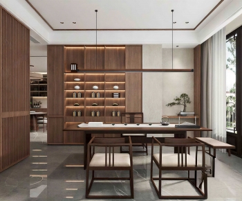 New Chinese Style Tea House-ID:661329037