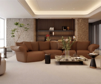 Modern A Living Room-ID:526478055